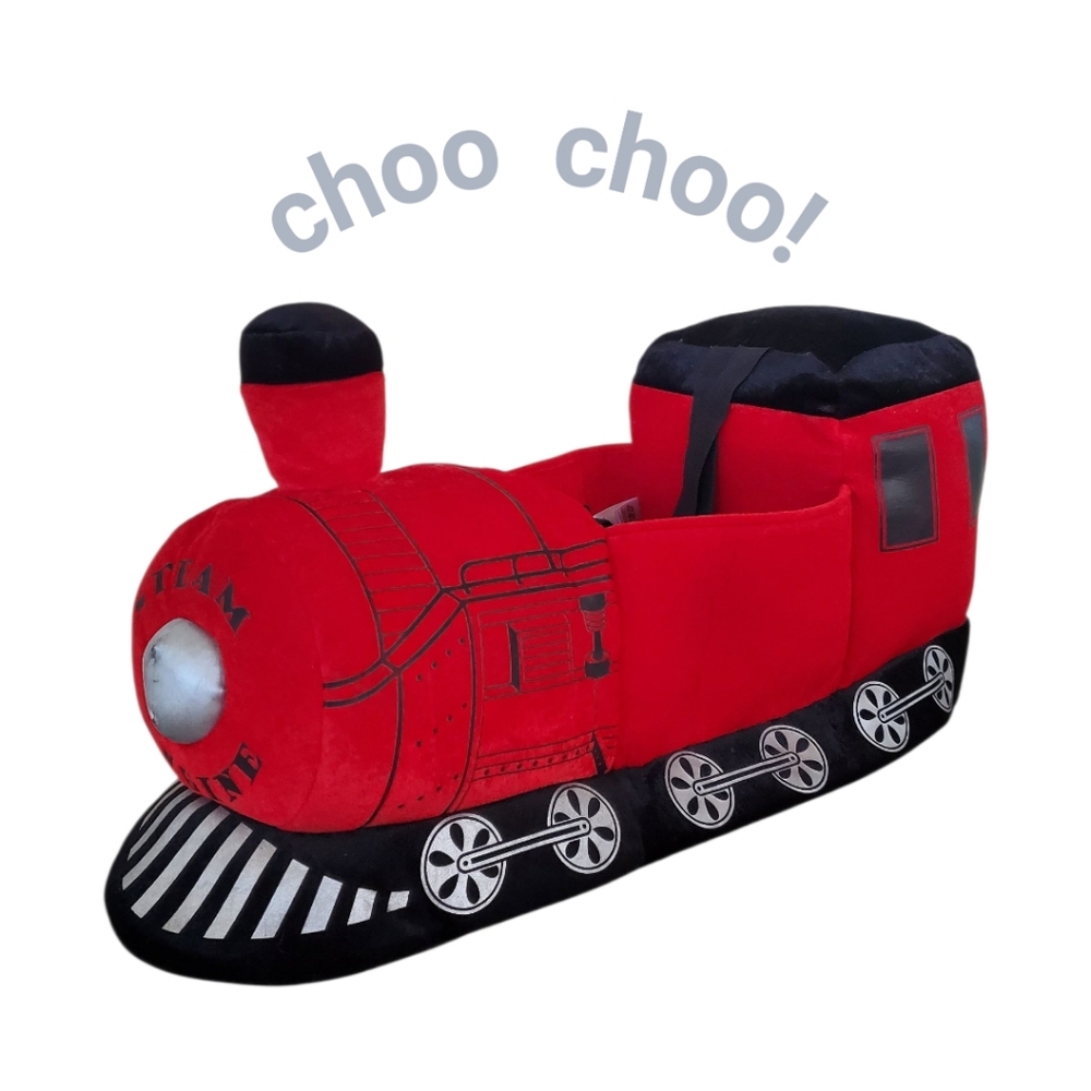 Red Train Steam Engine Costume, Ride-along Style Ages 3-7